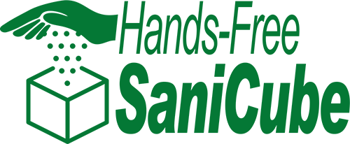 Microbe Ninja SaniCube - touch-free hand sanitizer solution