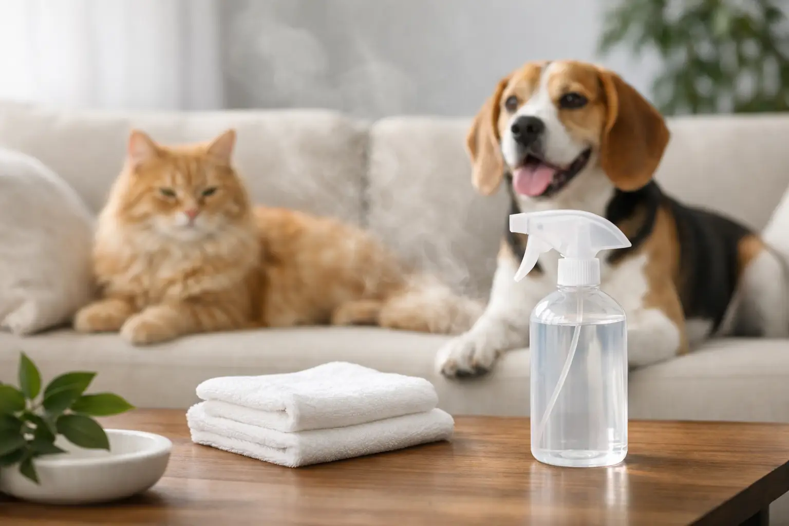 Hypochlorous Acid for Pet Odors That Linger