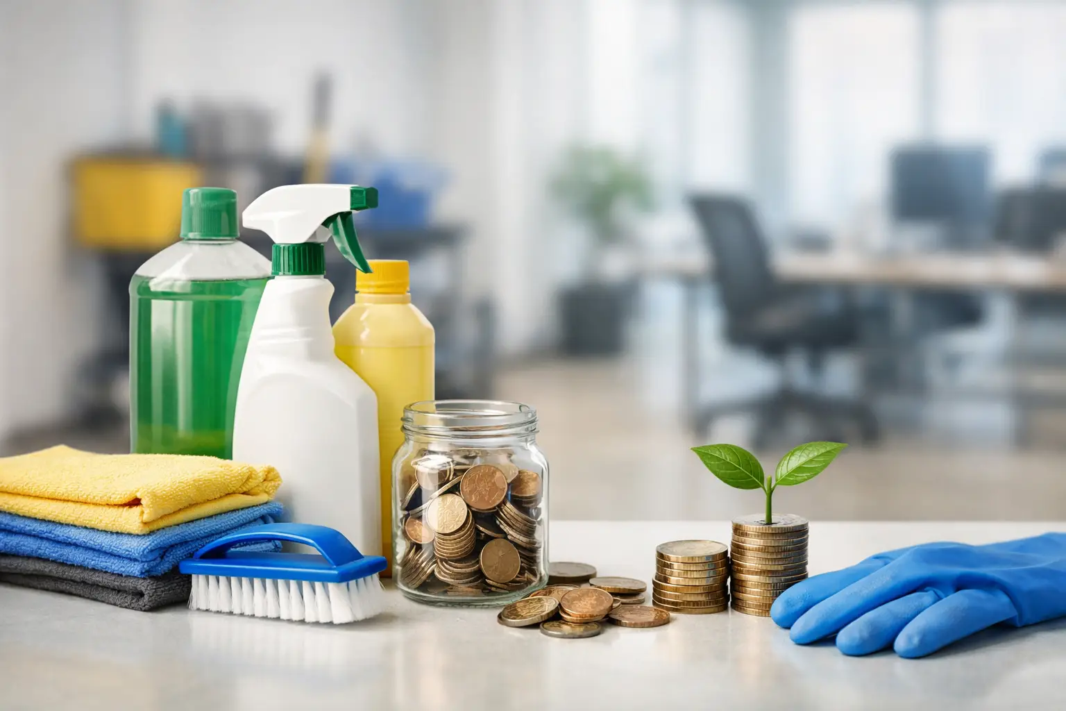 How to Reduce Cleaning Chemical Costs at Work